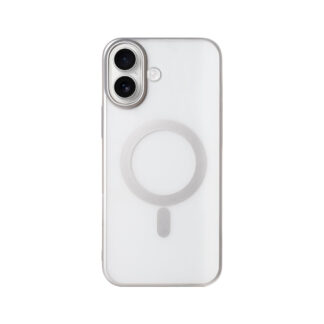Rixus Instinct Mag Hülle für iPhone 15 16 17 Modell & Farbe - Modell: iPhone 16 - Farbe: Silber