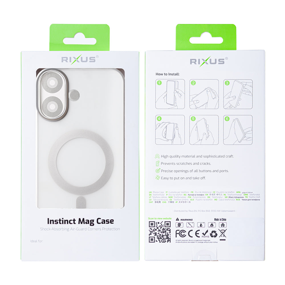 Rixus Instinct Mag Hülle für iPhone 15 16 17 Modell & Farbe – Bild 215