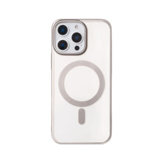 Rixus Instinct Mag Hülle für Apple iPhone 14 Pro Titanium Grey