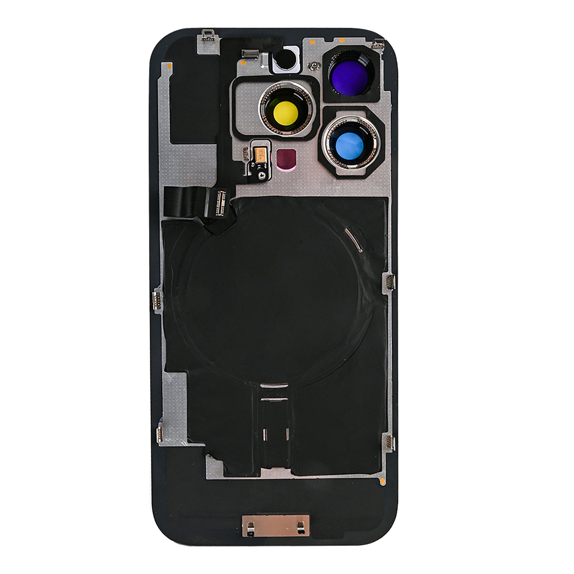 Für Apple iPhone 16 Pro kompatibel Rückglas mit NFC und großem Kamerarahmen, Farbe wählbar – Bild 4