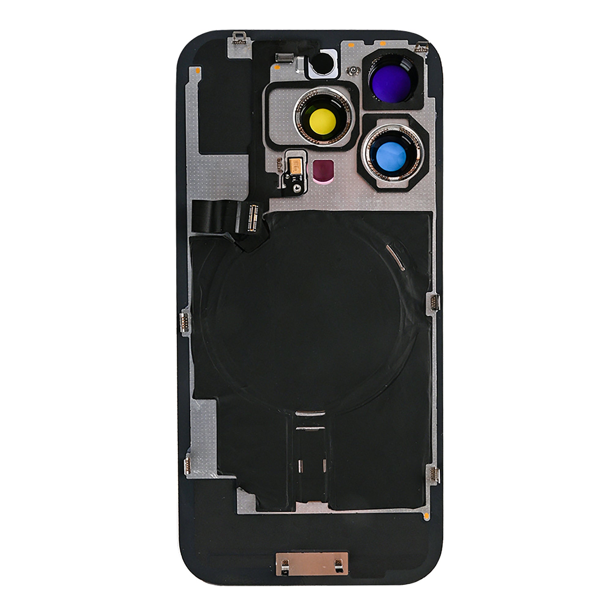 Für Apple iPhone 16 Pro kompatibel Rückglas mit NFC und großem Kamerarahmen, Farbe wählbar – Bild 8