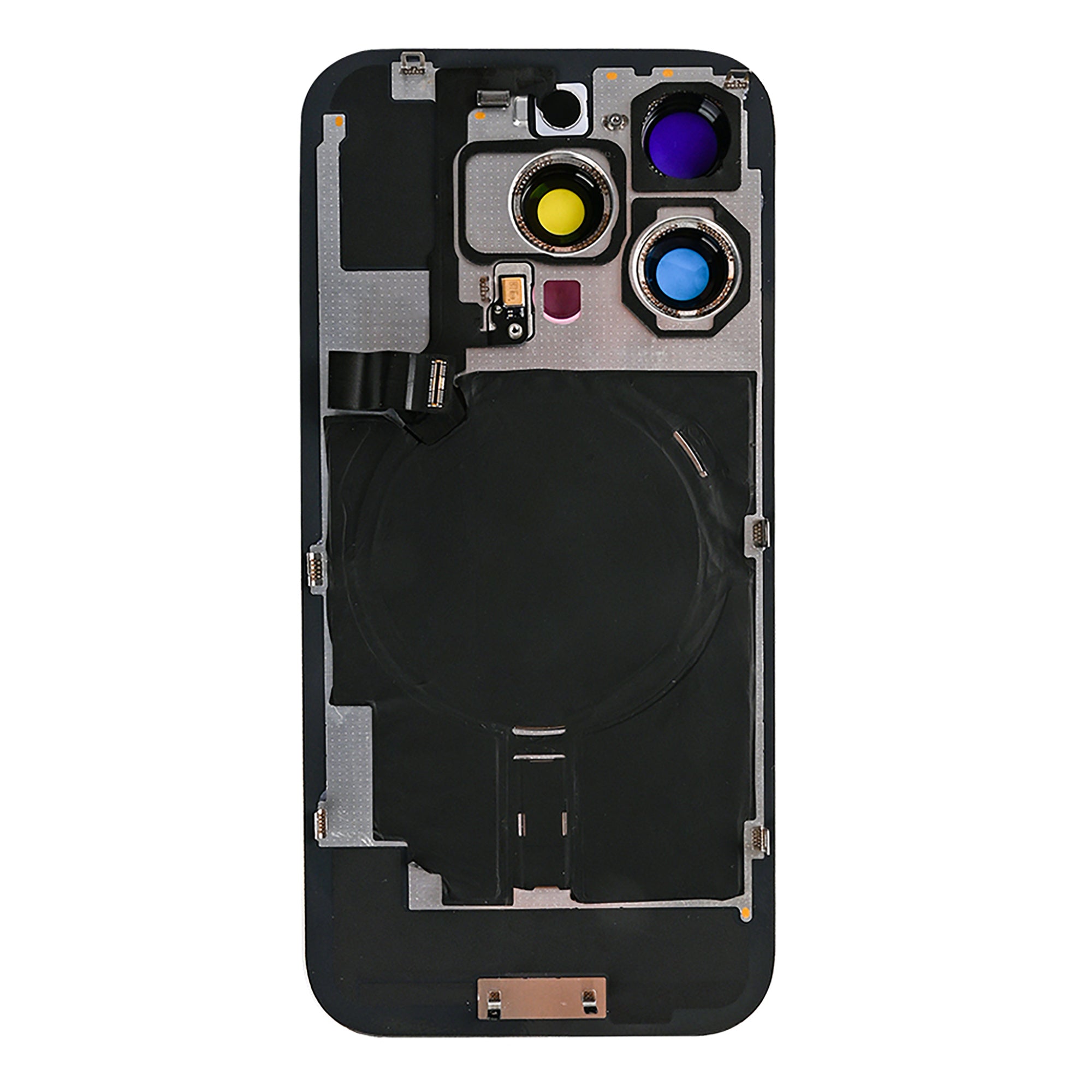 Für Apple iPhone 16 Pro kompatibel Rückglas mit NFC und großem Kamerarahmen, Farbe wählbar – Bild 6