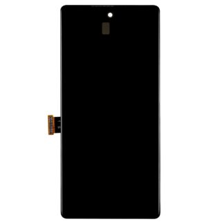 Google Pixel 6 Display und Touchscreen-Digitizer ohne Rahmen Black Service Pack