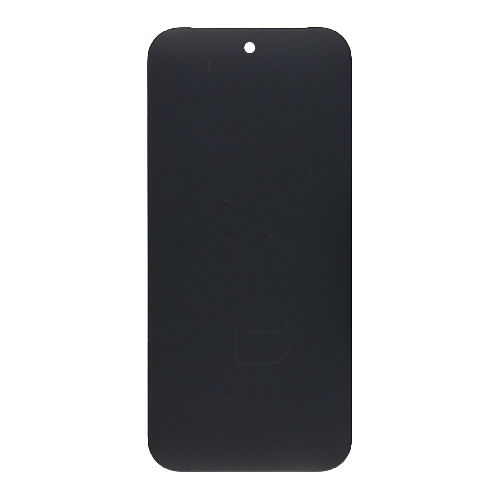 Google Pixel 9 Pro Display und Touchscreen-Digitizer ohne Rahmen Black Service Pack