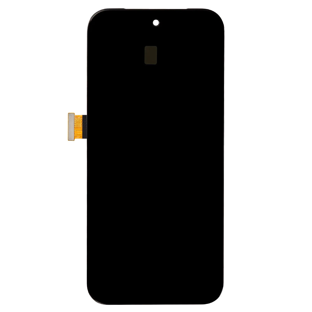 Google Pixel 8a Display und Touchscreen-Digitizer ohne Rahmen Black Service Pack
