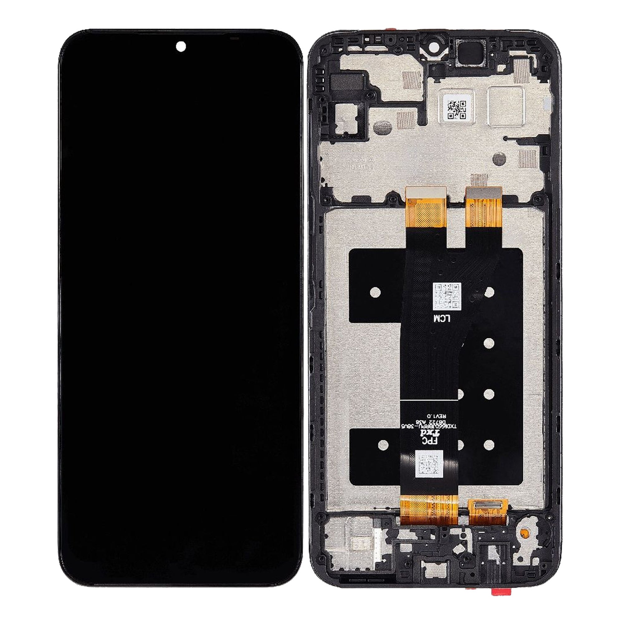 Original OEM Display für Samsung Galaxy A14 5G A146P mit Rahmen Black – Bild 3