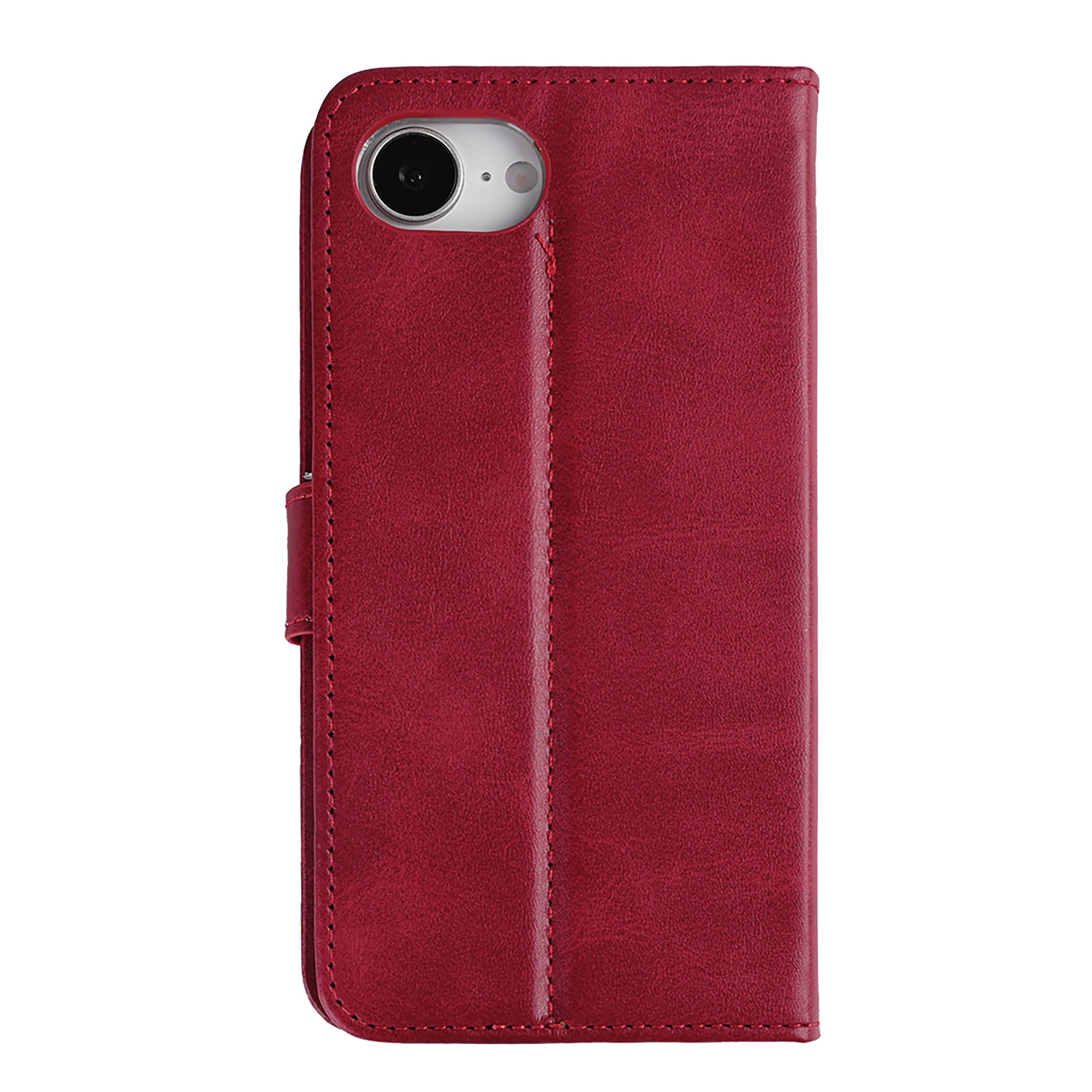 Rixus Buchhülle für Apple iPhone 16e, 17e Dark Red – Bild 2