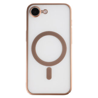 Rixus Instinct Mag Hülle für Apple iPhone 16e, 17e Desert Titanium