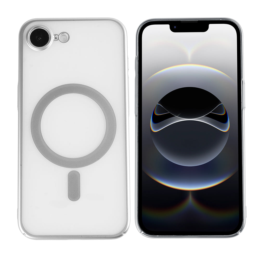 Rixus Instinct Mag Hülle für Apple iPhone 16e, 17e Silver – Bild 3