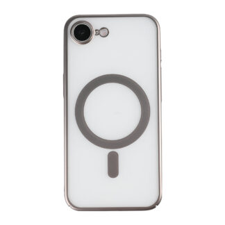 Rixus Instinct Mag Hülle für Apple iPhone 16e, 17e Titanium Grey