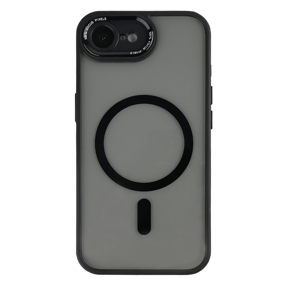 Rixus Classic 04 Hülle mit MagSafe kompatibel für Apple iPhone 16e Black