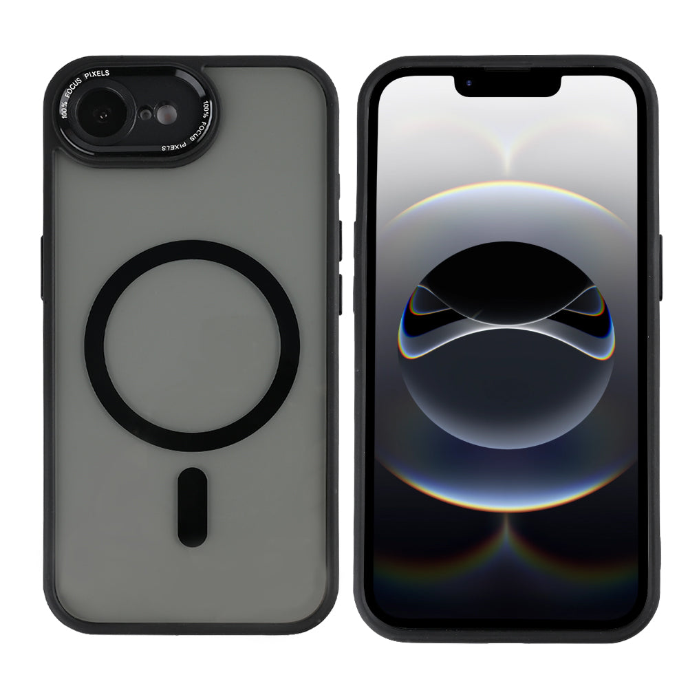 Rixus Classic 04 Hülle mit MagSafe kompatibel für Apple iPhone 16e Black – Bild 3