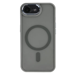 Rixus Classic 04 MagSafe Hülle für iPhone 15 16 17 Modell & Farbe - Modell: iPhone 16e - Farbe: Grau