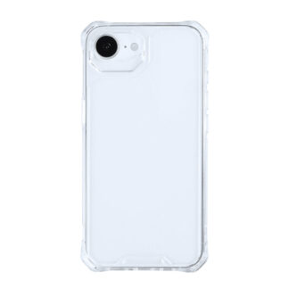 Rixus Armor-X Anti Shock Hülle für Apple iPhone 16e, 17e Transparent