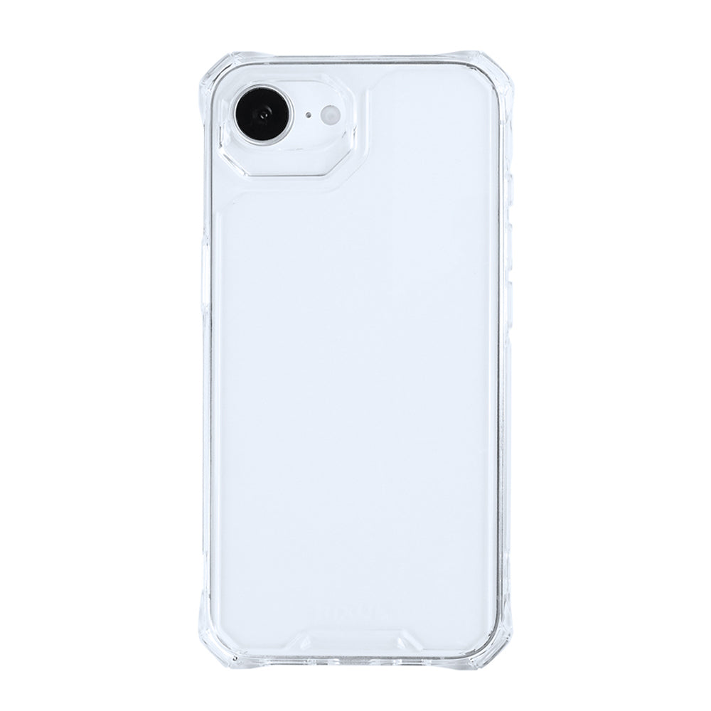 Rixus Armor-X Anti Shock Hülle für Apple iPhone 16e, 17e Transparent