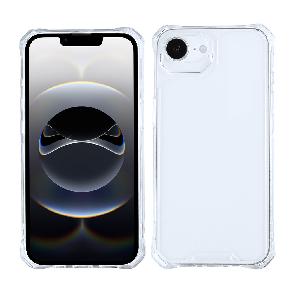Rixus Armor-X Anti Shock Hülle für Apple iPhone 16e, 17e Transparent – Bild 3