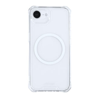 Rixus Armor-X Anti Shock Hülle mit MagSafe kompatibel für Apple iPhone 16e, 17e Transparent