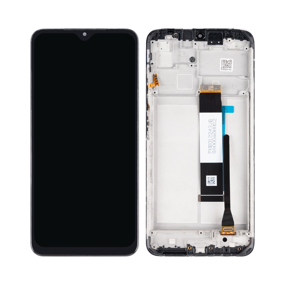 OEM Display für Xiaomi Redmi 9T, Poco M3 mit Rahmen Grau – Bild 4