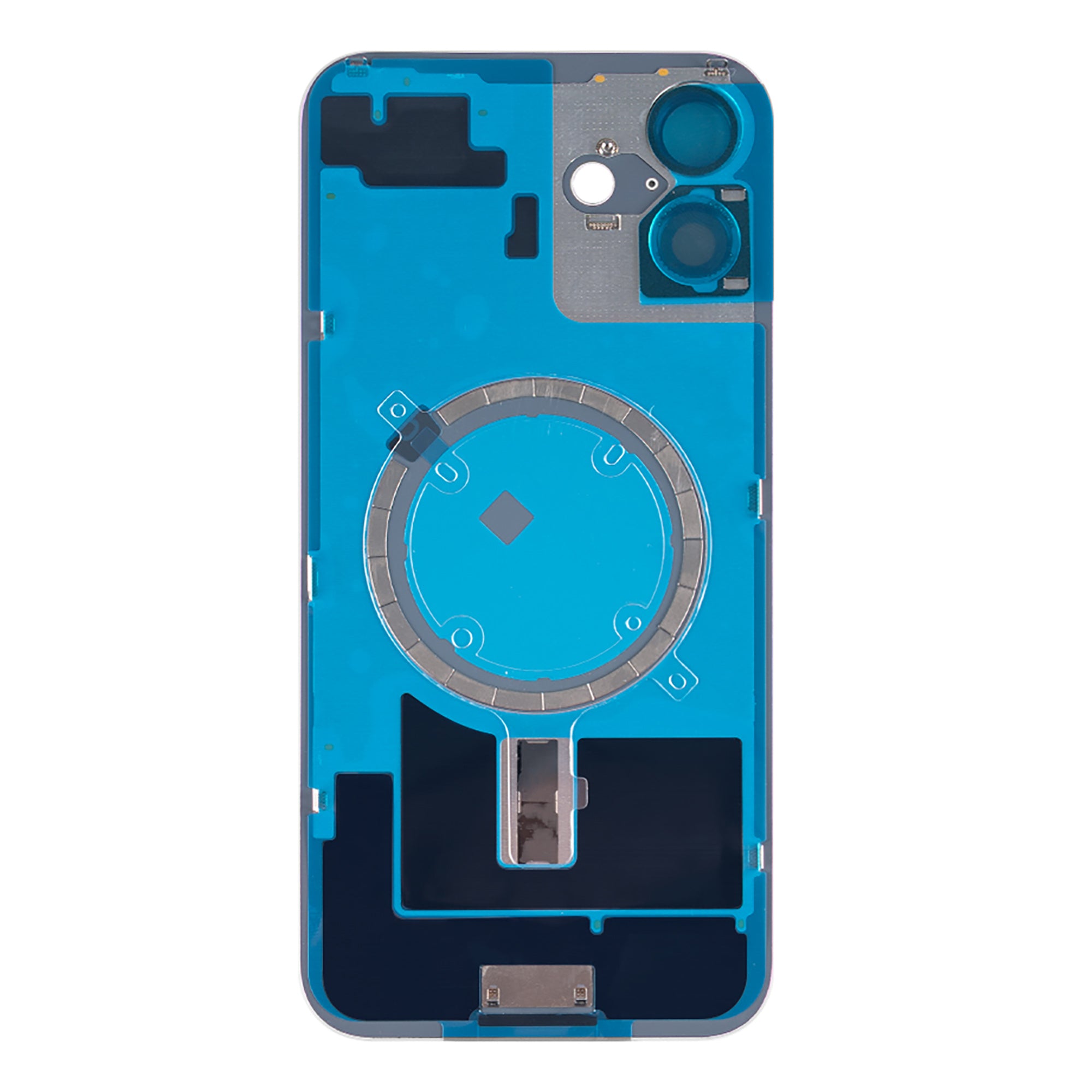 Für Apple iPhone 16 Plus kompatibel Rückglas ohne NFC mit großem Kamerarahmen, Farbe wählbar – Bild 12