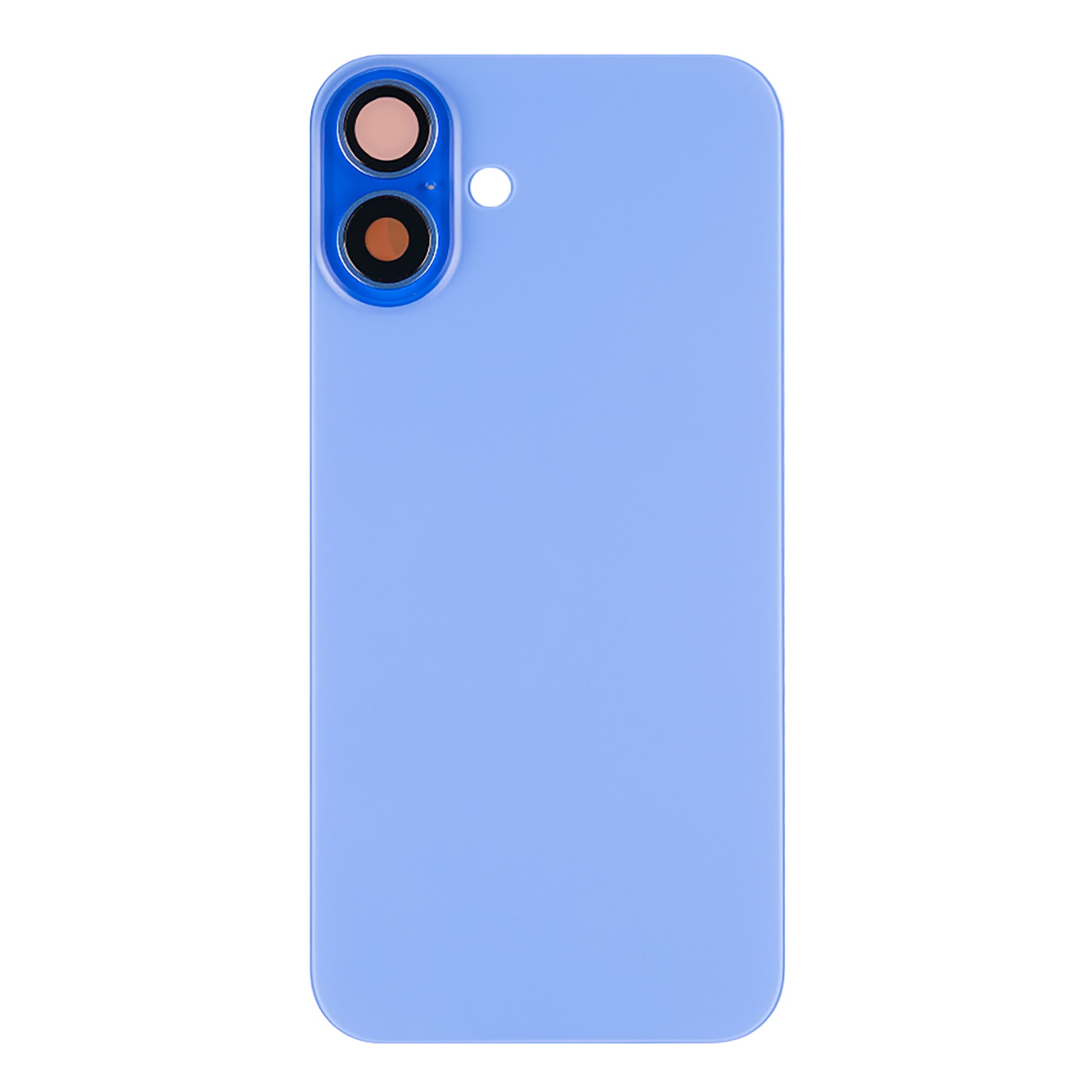 Für Apple iPhone 16 Plus kompatibel Rückglas ohne NFC mit großem Kamerarahmen, Farbe wählbar
