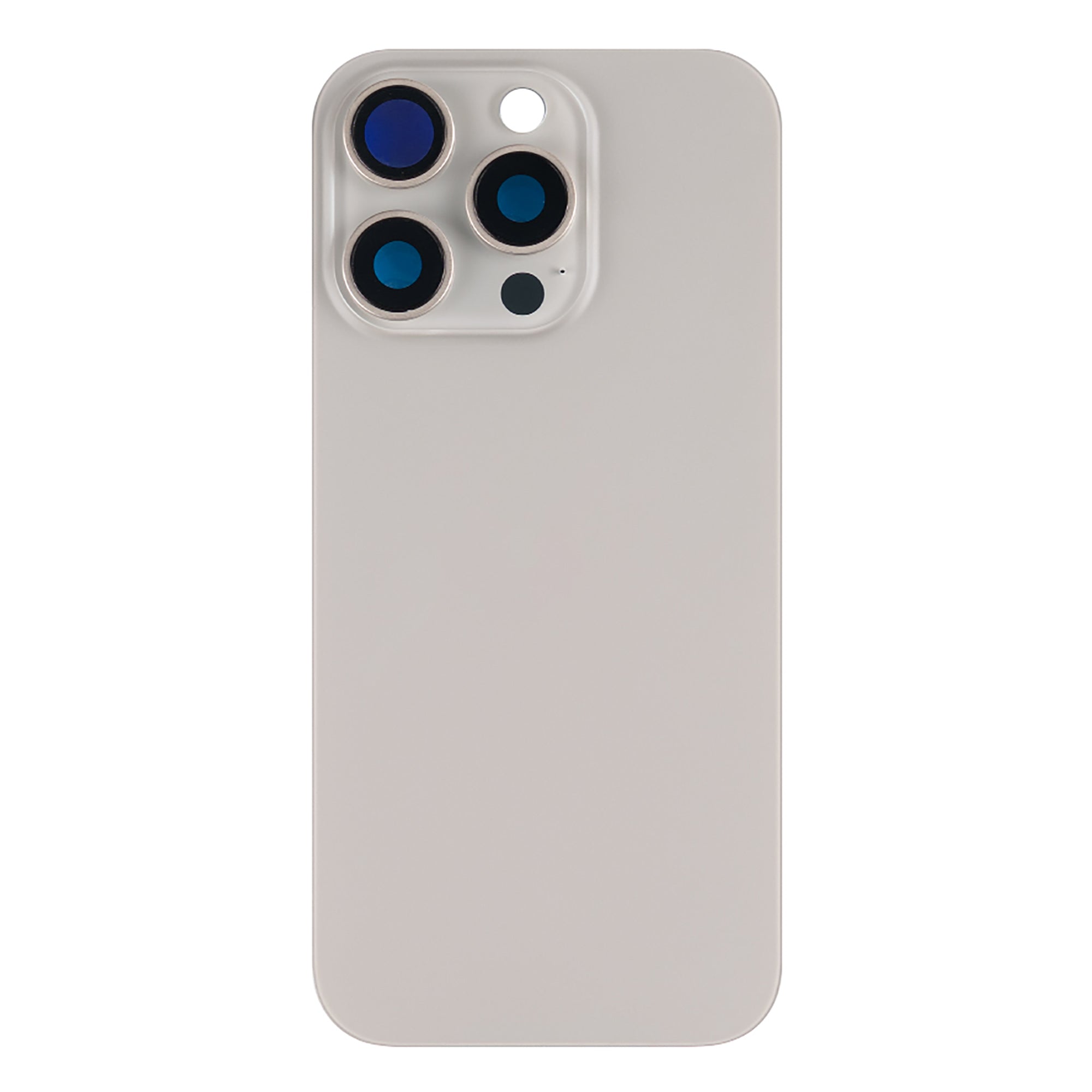Für Apple iPhone 16 Pro Max kompatibel Rückglas ohne NFC mit großem Kamerarahmen, Farbe wählbar – Bild 2