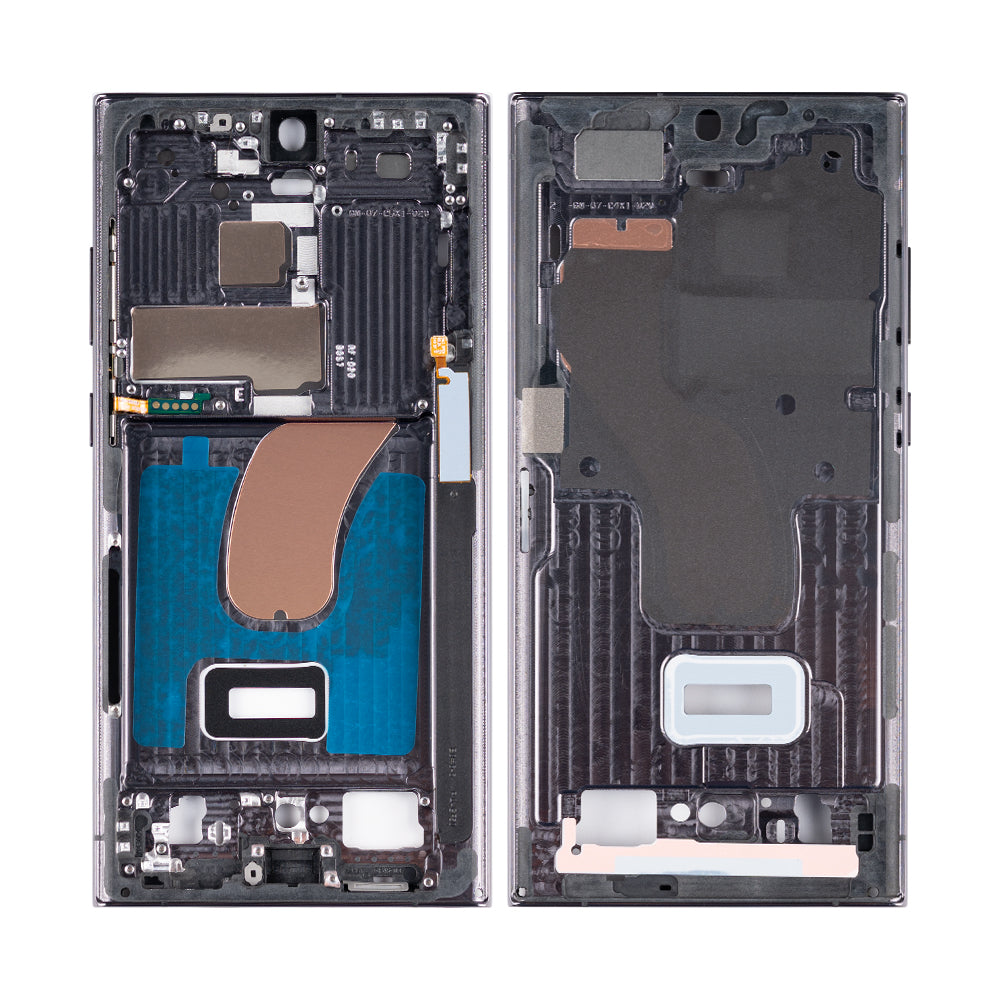 Samsung Galaxy S23 Ultra S918B Middle Rahmen Phantom Black OEM – Bild 3