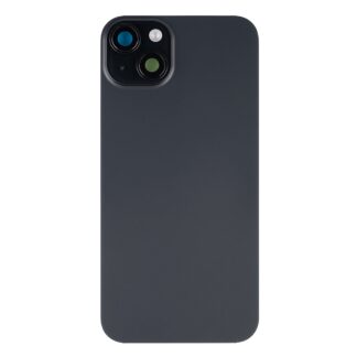 Für Apple iPhone 15 Rückglas mit NFC, Enlarged Kamera Rahmen Black kompatibel