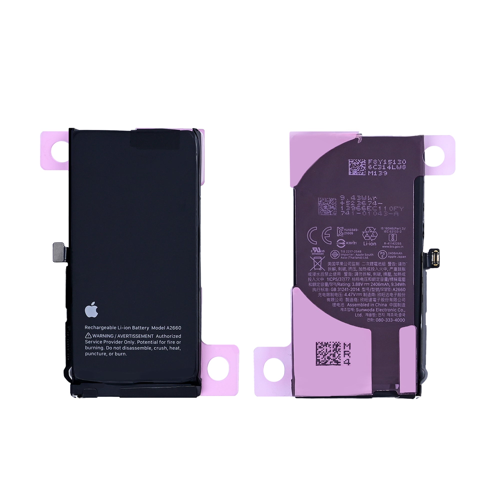 Für Apple iPhone 13 Mini Akku 661-22374 Original – Bild 3