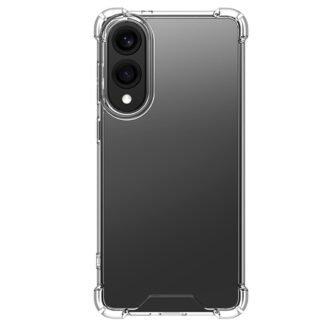 Rixus Anti-Burst Hülle für Samsung Galaxy S25 Edge Transparent