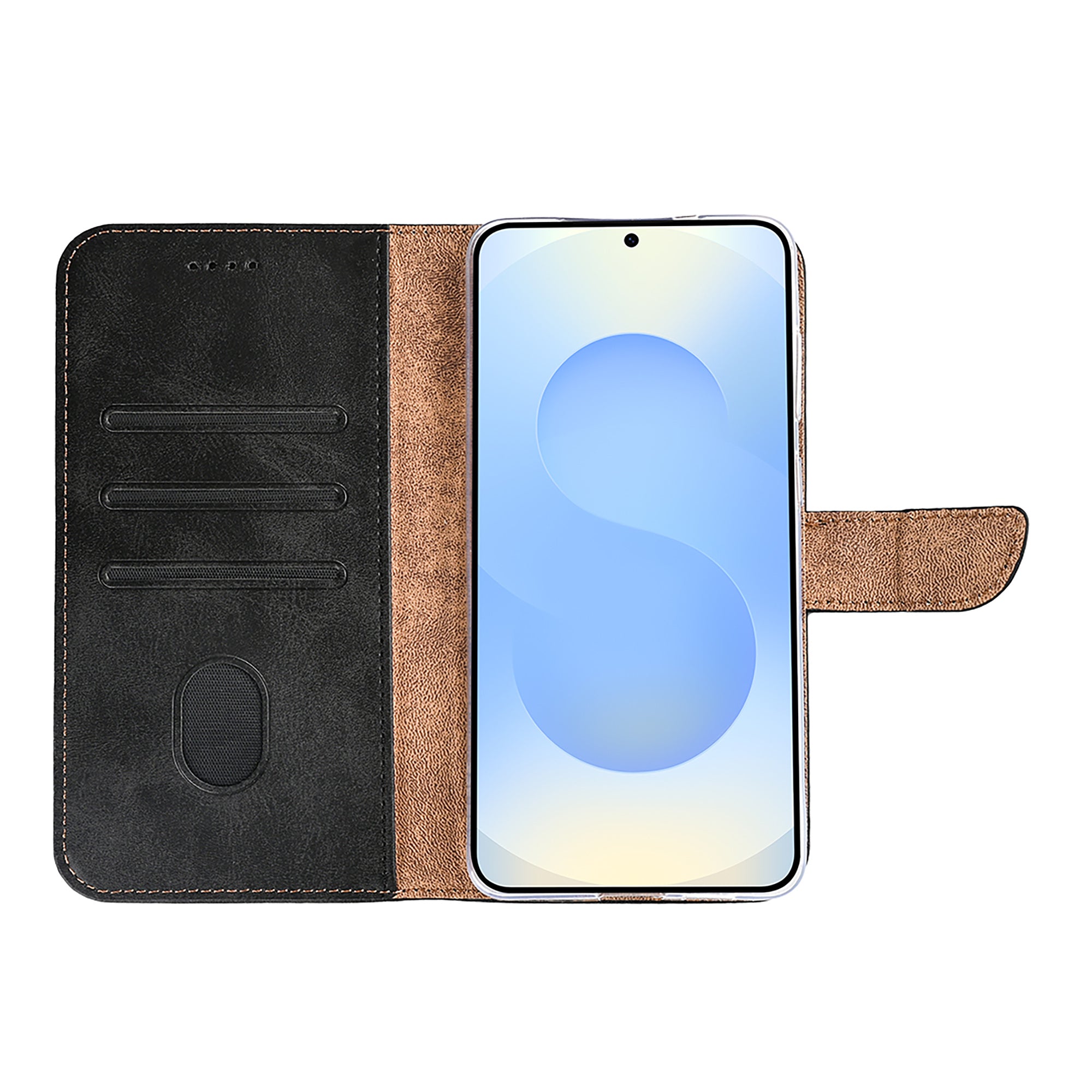 Rixus Buchhülle für Samsung Galaxy S25 Edge Black – Bild 5