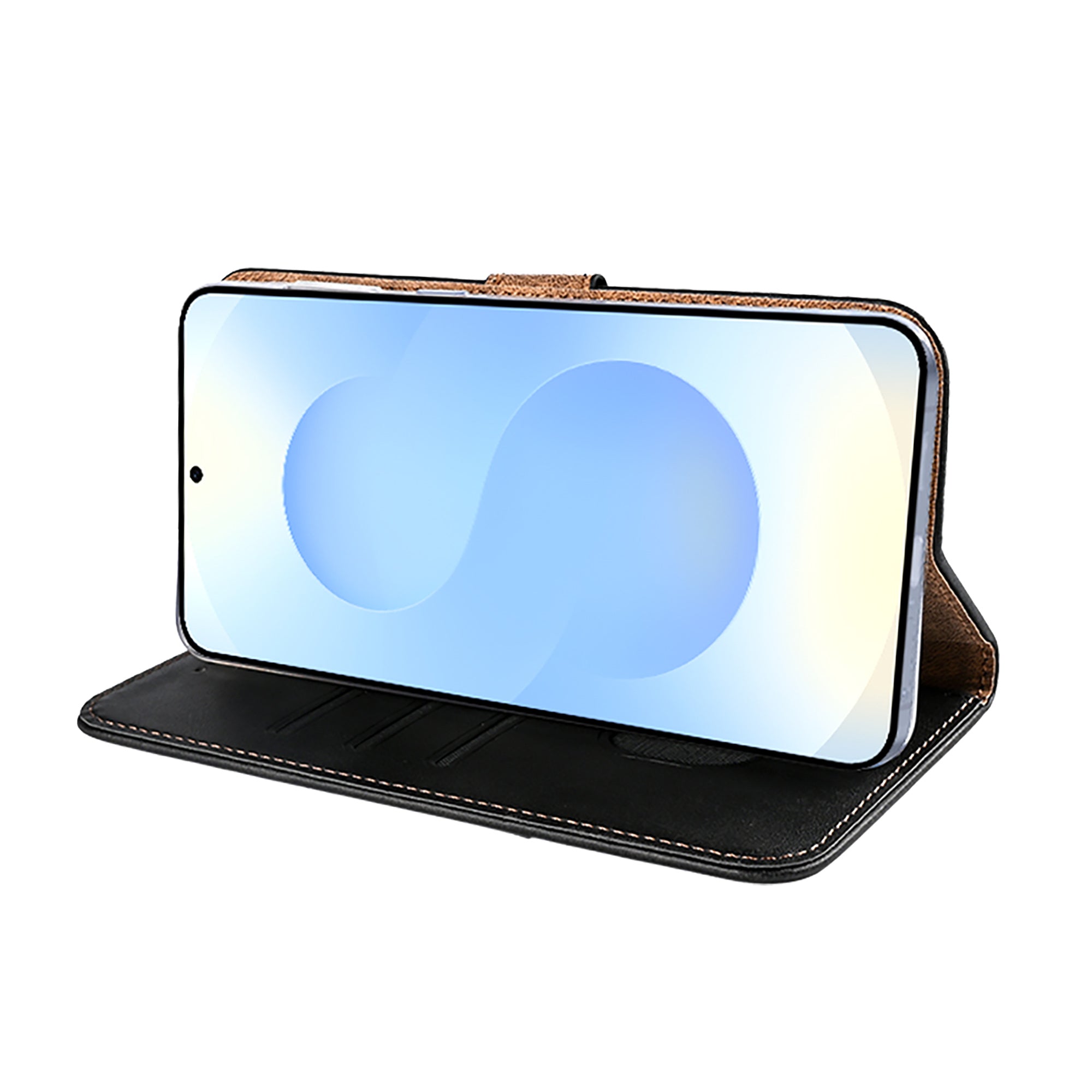 Rixus Buchhülle für Samsung Galaxy S25 Edge Black – Bild 6