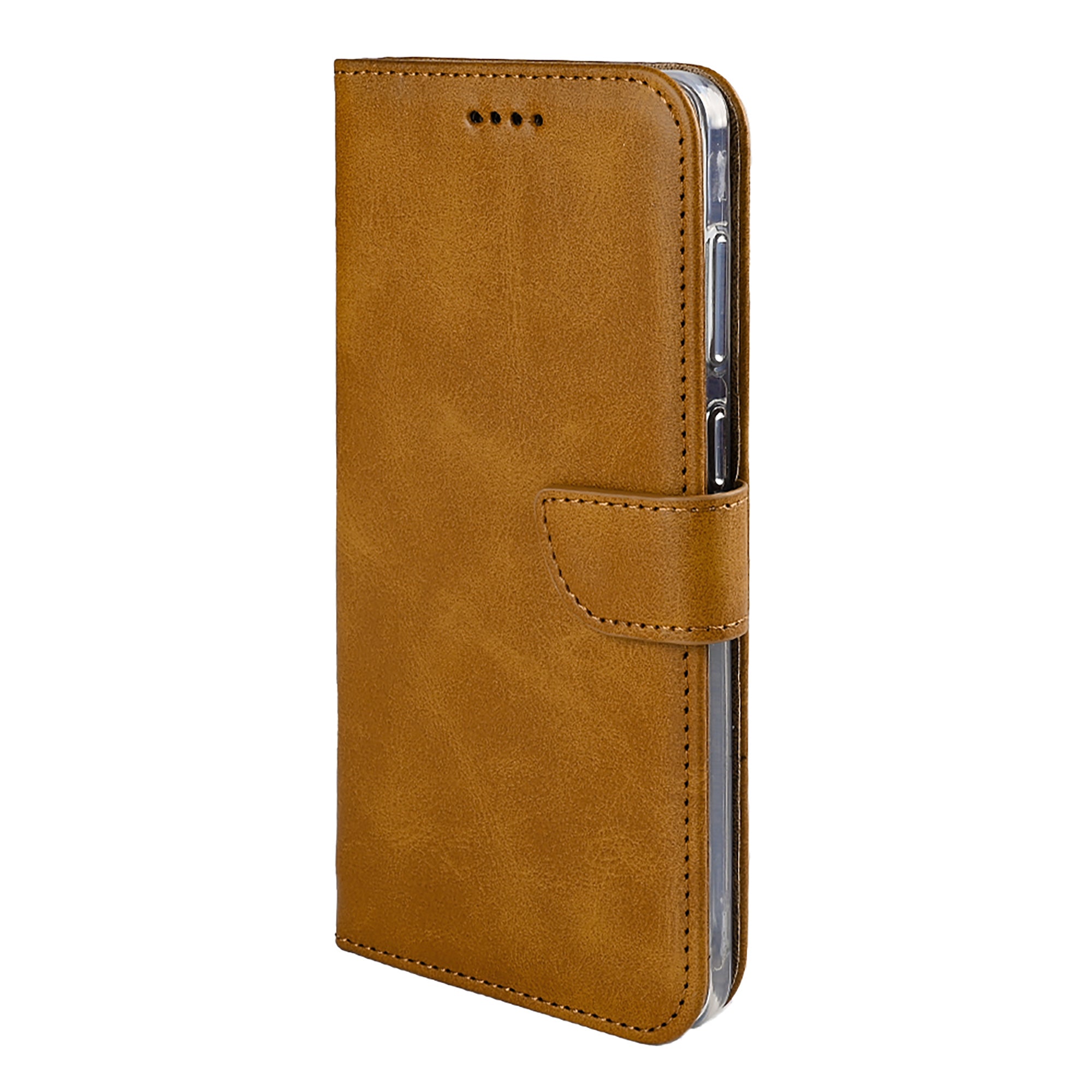 Rixus Buchhülle für Samsung Galaxy S25 Edge Light Brown – Bild 4