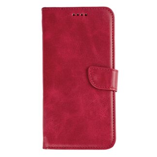 Rixus Buchhülle für Samsung Galaxy S25 Edge Dark Red