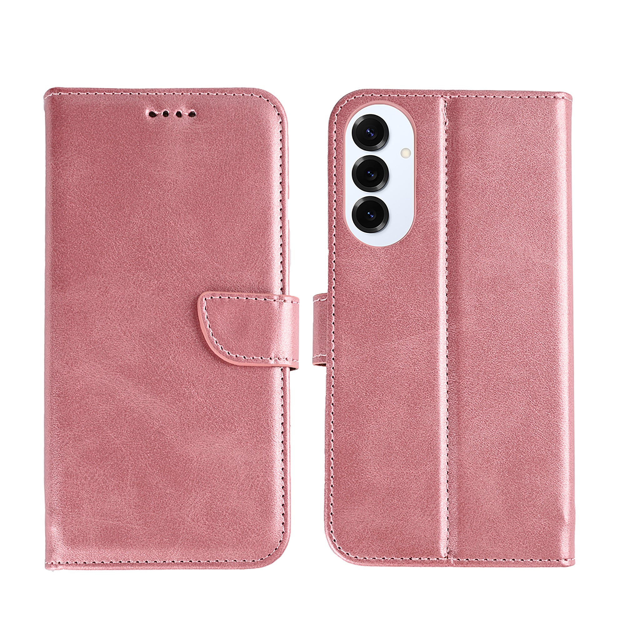 Rixus Buchhülle für Samsung Galaxy S25 Edge Pink – Bild 3