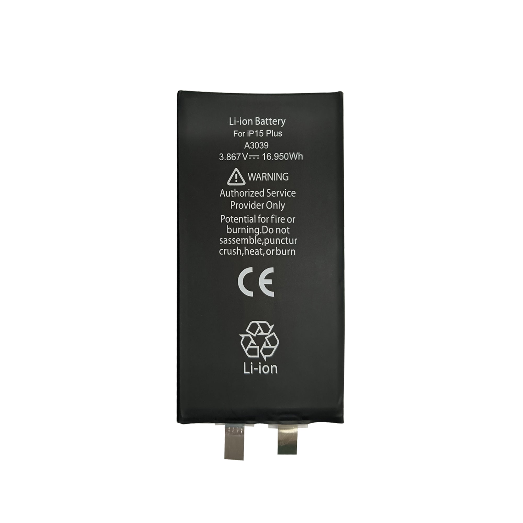 Für Apple iPhone 15 Plus Akku (Spot Welding erforderlich) No BMS/IC OEM