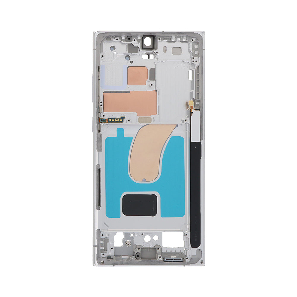 Samsung Galaxy S23 Ultra S918B Middle Rahmen Sky Blue, Lime OEM – Bild 2