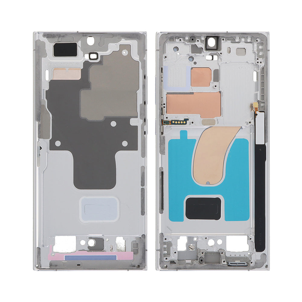 Samsung Galaxy S23 Ultra S918B Middle Rahmen Sky Blue, Lime OEM – Bild 3