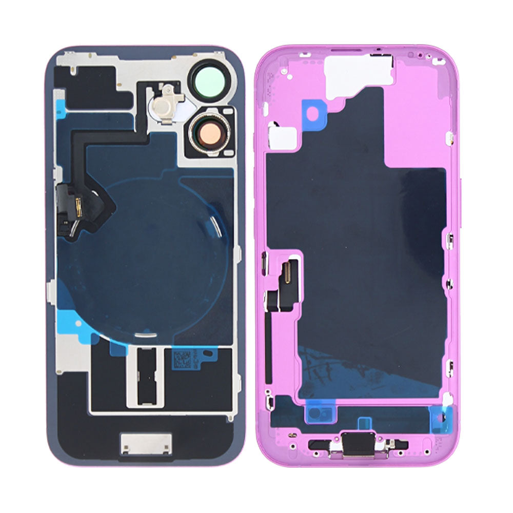 Für Apple iPhone 16 Gehäuse mit Kleinteilen Pink OEM – Bild 2