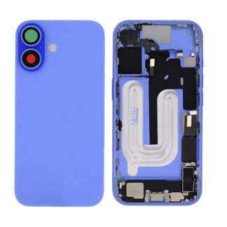 Für Apple iPhone 16 Gehäuse mit Kleinteilen Ultramarine OEM
