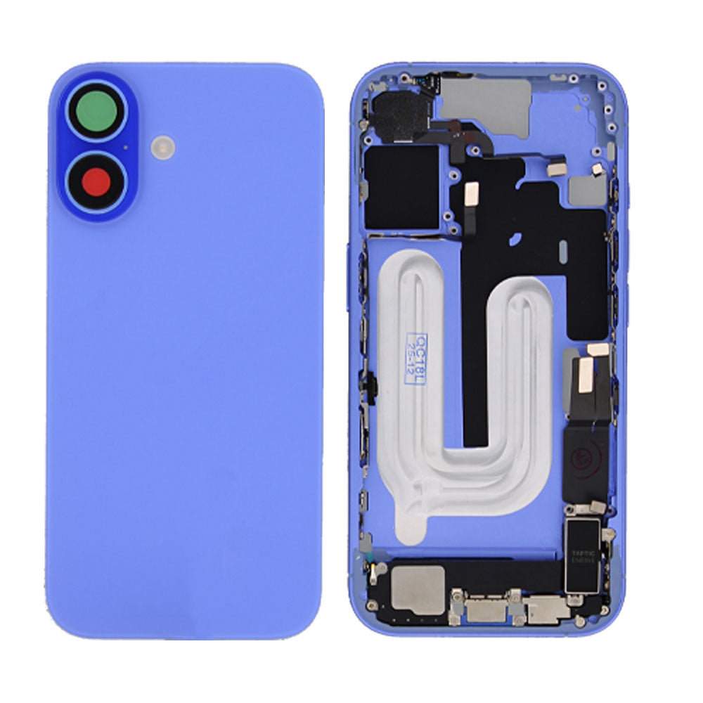Für Apple iPhone 16 Gehäuse mit Kleinteilen Ultramarine OEM