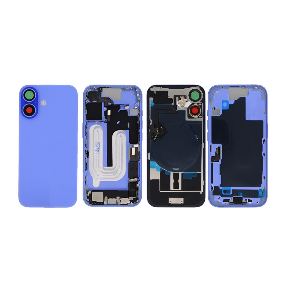 Für Apple iPhone 16 Gehäuse mit Kleinteilen Ultramarine OEM – Bild 3