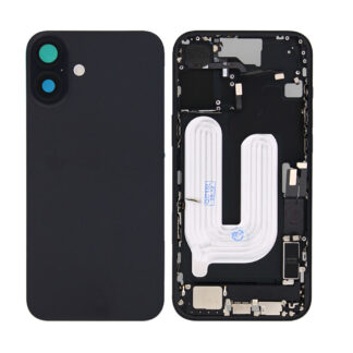Für Apple iPhone 16 Plus Gehäuse mit Kleinteilen Black OEM