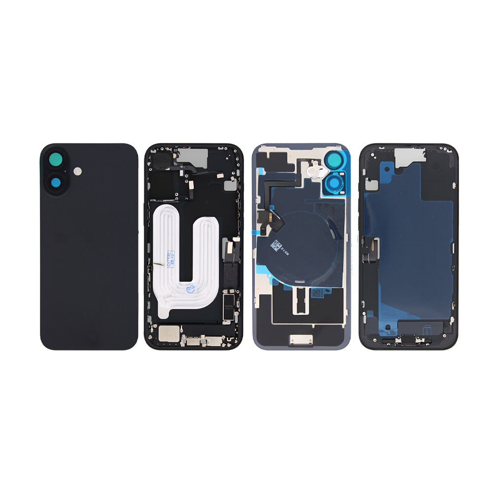 Für Apple iPhone 16 Plus Gehäuse mit Kleinteilen Black OEM – Bild 3
