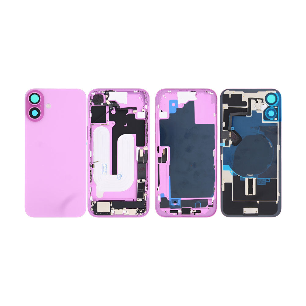 Für Apple iPhone 16 Plus Gehäuse mit Kleinteilen Pink OEM – Bild 3