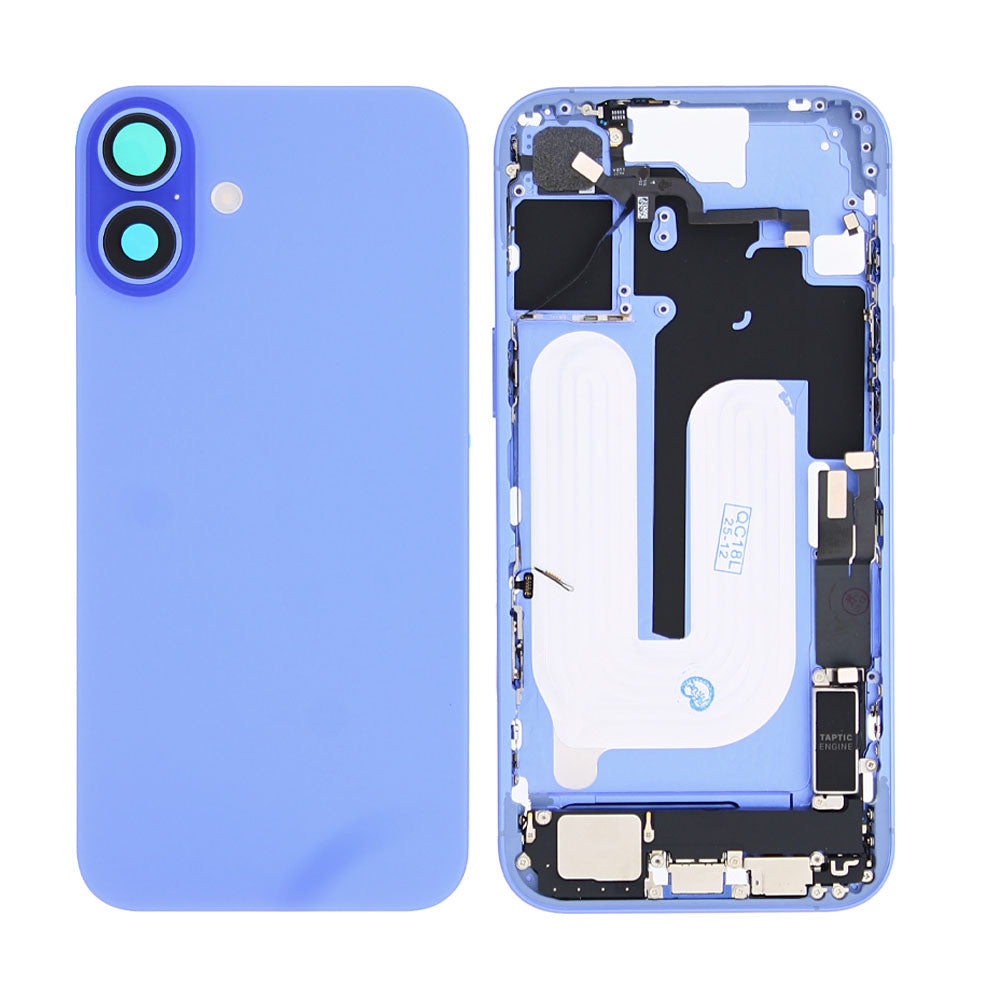 Für Apple iPhone 16 Plus Gehäuse mit Kleinteilen Ultramarine OEM