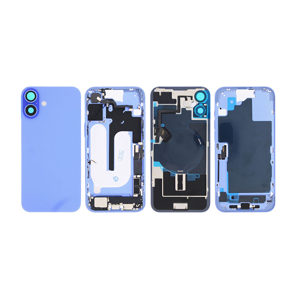 Für Apple iPhone 16 Plus Gehäuse mit Kleinteilen Ultramarine OEM – Bild 3