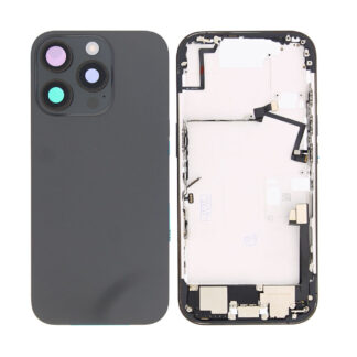 Für Apple iPhone 16 Pro Gehäuse mit Kleinteilen Black Titanium OEM