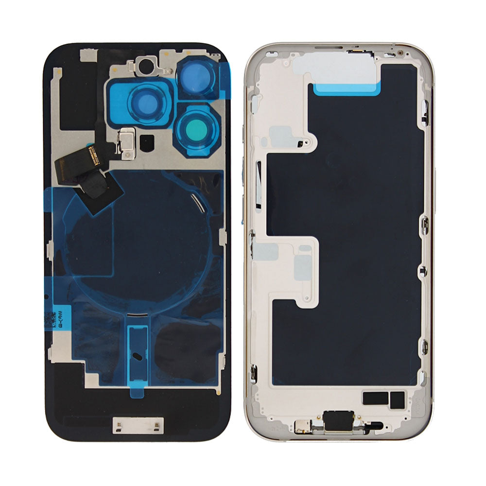 Für Apple iPhone 16 Pro Gehäuse mit Kleinteilen White Titanium OEM – Bild 2