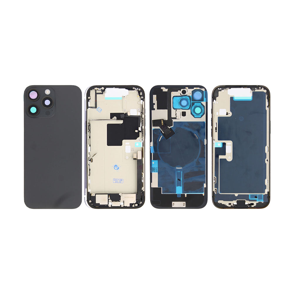 Für Apple iPhone 16 Pro Max Gehäuse mit Kleinteilen Black Titanium OEM – Bild 3