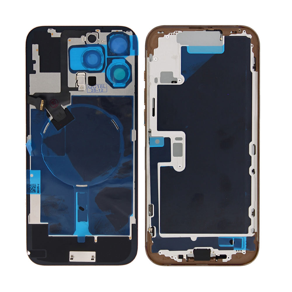 Für Apple iPhone 16 Pro Max Gehäuse mit Kleinteilen Desert Titanium OEM – Bild 2